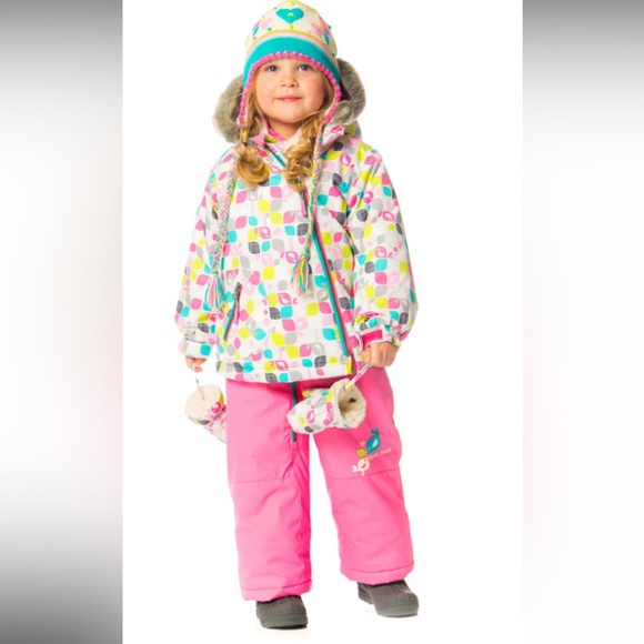deux par deux Other - Deux Par Deux snow suit Bisous d'oiseaux 18 months winter coat & snow pants
